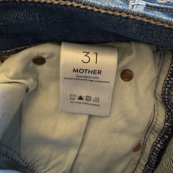 MOTHER Pixie Rambler Ankle in Briefly Gorgeous Wash - Picture 7 of 8